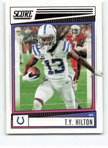 2022 Score #8 T.Y. Hilton NM-MT Colts ID:48652 - Football Card Single