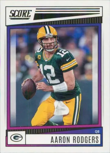 2022 Score #96 Aaron Rodgers NM-MT Packers ID:48664 - Football Card Single