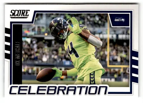 2022 Score Celebration #19 DK Metcalf NM Near Mint Seahawks ID:48542 - Football Card Single