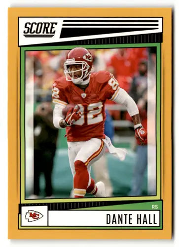 2022 Score Gold #121 Dante Hall NM-MT Chiefs ID:48553 - Football Card Single
