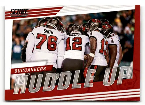 2022 Score Huddle Up #13 Tampa Bay Buccaneers NM Near Mint Buccaneers ID:50568 - Football Card Single