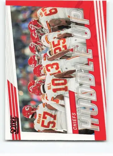 2022 Score Huddle Up #14 Kansas City Chiefs NM-MT Chiefs ID:50569 - Football Card Single