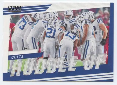 2022 Score Huddle Up #8 Indianapolis Colts NM-MT Colts ID:48536 - Football Card Single