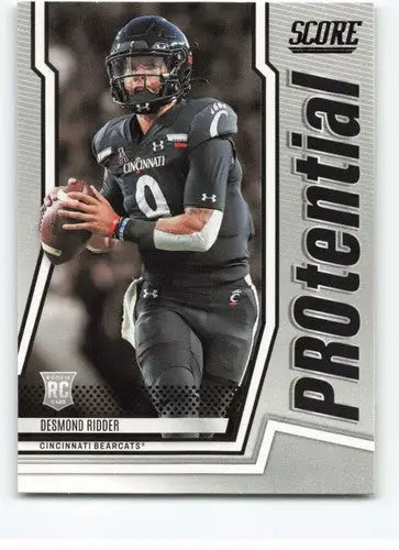 2022 Score Protential #3 Desmond Ridder NM-MT ID:50517 - Football Card Single