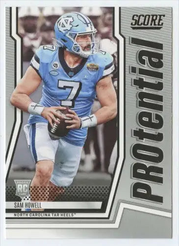 2022 Score Protential #5 Sam Howell NM-MT ID:46330 - Football Card Single