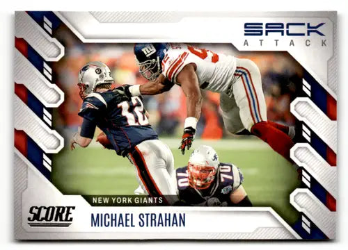 2022 Score Sack Attack #13 Michael Strahan NM Near Mint NY Giants ID:48544 - Football Card Single