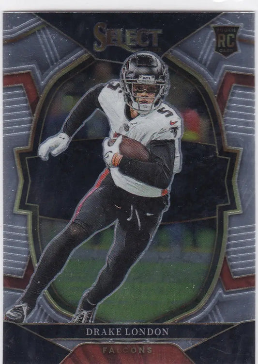 2022 SELECT #35 DRAKE LONDON- ATLANTA FALCONS - Football Card Single