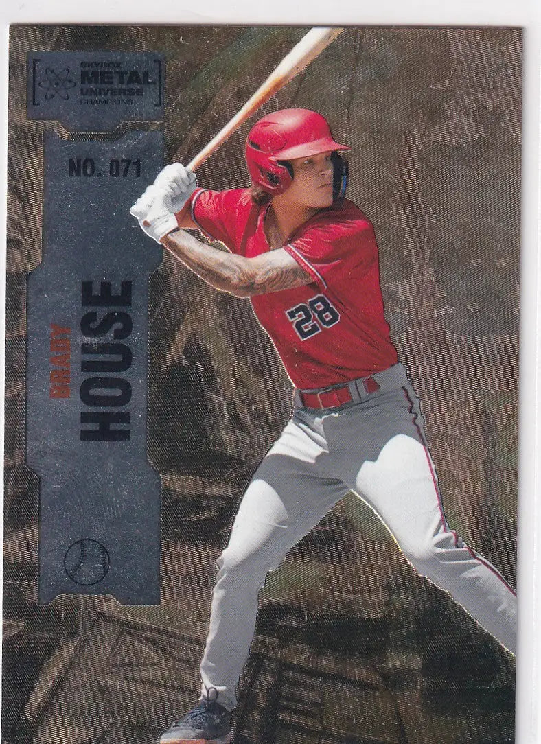 2022 SKYBOX #71 BRADY HOUSE METAL UNIVERSE- WASHINGTON NATIONALS - Baseball Card Single