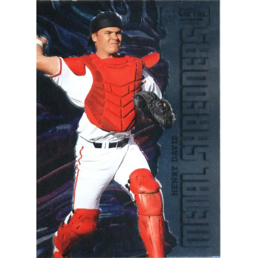 2022 Skybox Metal Universe Champions NM-MT #114 Henry Davis Baseball Card - Baseball Card Single