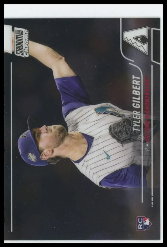 2022 Stadium Club Chrome Tyler Gilbert RC 234 Arizona Diamondbacks Baseball NM - Baseball Card Single