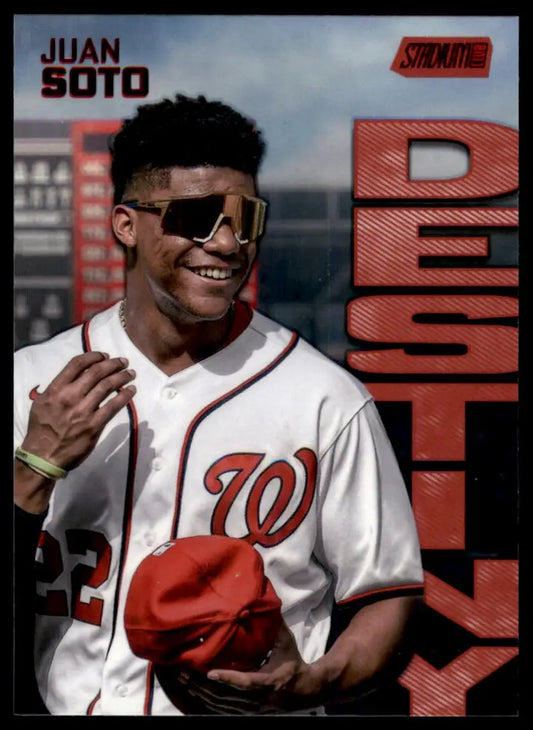 2022 Stadium Club - Dynasty and Destiny Red Juan Soto 1B Washington Nationals NM - Baseball Card Single