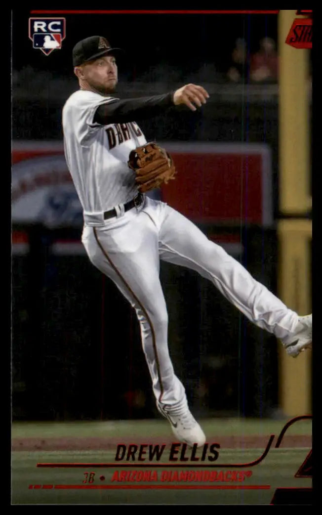 2022 Stadium Club - Red Foil Drew Ellis 36 Arizona Diamondbacks NM - Baseball Card Single