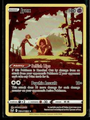 2022 Sword & Shield: Silver Tempest Jynx #TG04/TG30 Trainer Gallery NM - Pokémon Card Single