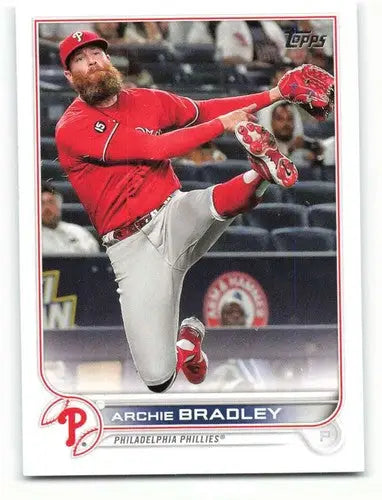 2022 Topps #10 Archie Bradley NM-MT Phillies ID:40513 - Baseball Card Single