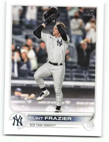 2022 Topps #101 Clint Frazier NM-MT Yankees ID:40618 - Baseball Card Single