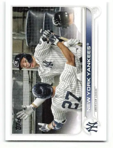 2022 Topps #121 New York Yankees NM-MT Aaron Judge ID:47546 - Trading Cards