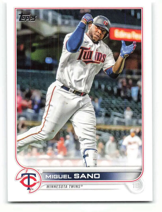 2022 Topps #123 Miguel Sano NM-MT Twins ID:40951 - Baseball Card Single