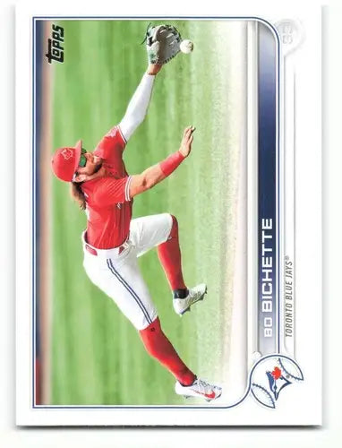 Original gloss 2022 Topps Bo Bichette NM-MT Blue Jays baseball card simply Sandoval