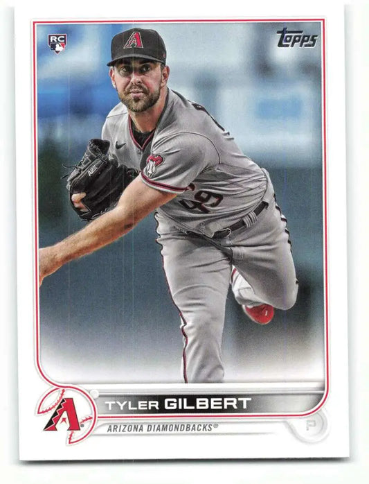 2022 Topps #130 Tyler Gilbert NM-MT RC Rookie Diamondbacks ID:40955 - Baseball Card Single