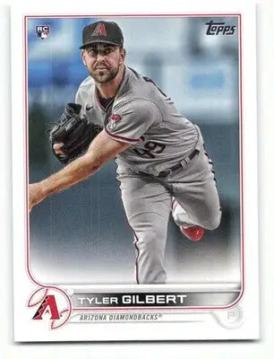 2022 Topps #130 Tyler Gilbert NM-MT RC Rookie Diamondbacks ID:40956 - Baseball Card Single
