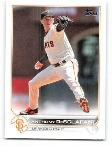 2022 Topps #137 Anthony DeSclafani NM-MT Giants ID:42195 - Baseball Card Single