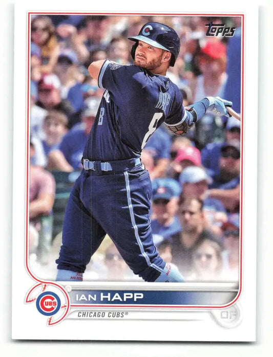 2022 Topps #143 Ian Happ NM-MT Cubs ID:40963 - Baseball Card Single