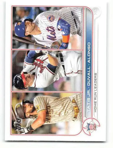 2022 Topps #146 Tatis Jr./Duvall/Alonso NM-MT ID:40662 - Baseball Card Single