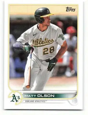 2022 Topps #149 Matt Olson NM-MT Athletics ID:40970 - Baseball Card Single