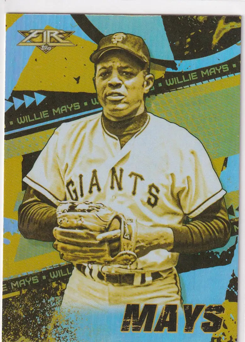 2022 TOPPS #149 WILLIE MAYS REFRACTOR- SAN FRANCICO GIANTS - Baseball Card Single