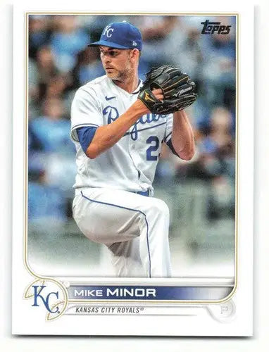 2022 Topps #155 Mike Minor NM-MT Royals ID:40667 - Baseball Card Single