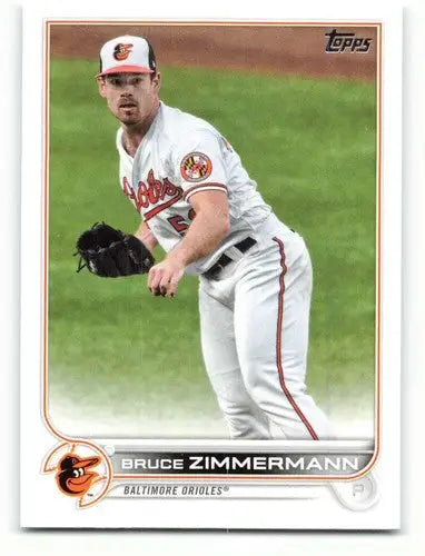 2022 Topps #157 Bruce Zimmermann NM-MT Orioles ID:40671 - Baseball Card Single