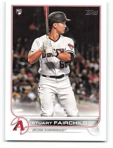 2022 Topps #163 Stuart Fairchild NM-MT RC Rookie Diamondbacks ID:42199 - Baseball Card Single