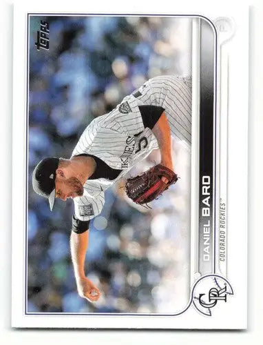 Original gloss Baseball card featuring Daniel Bard NM-MT from 2022 Topps #167