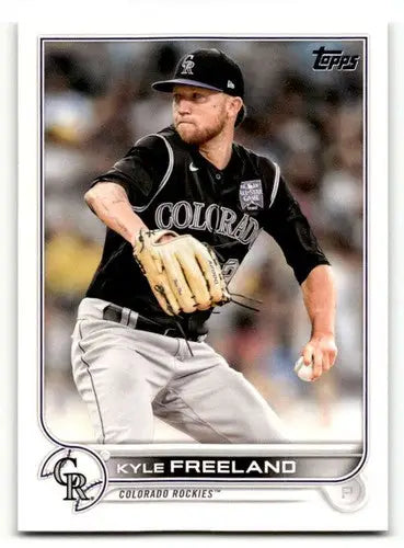 2022 Topps #169 Kyle Freeland NrMt-Mt ID:47230 - Baseball Card Single
