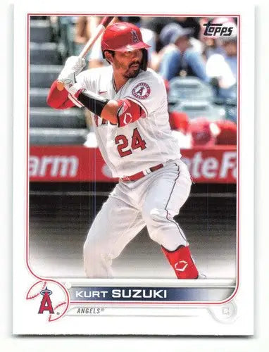 2022 Topps #171 Kurt Suzuki NM-MT Angels ID:47642 - Baseball Card Single