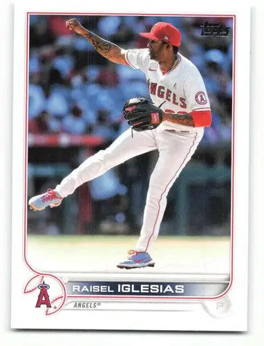 2022 Topps #173 Raisel Iglesias NM-MT Angels ID:40988 - Baseball Card Single