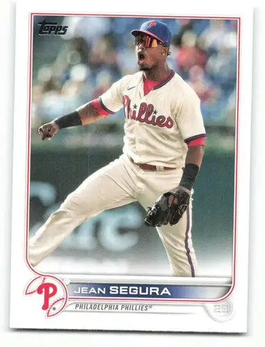 2022 Topps #178 Jean Segura NM-MT Phillies ID:40994 - Baseball Card Single