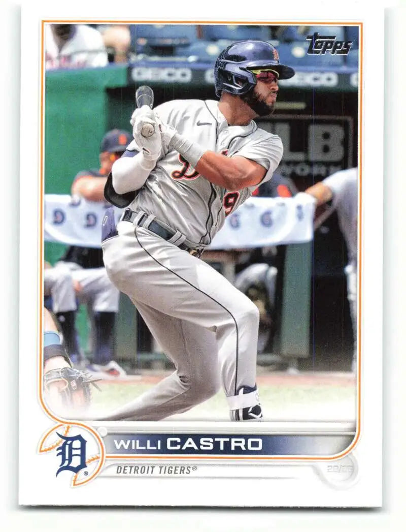 2022 Topps #191 Willi Castro NM-MT Tigers ID:41003 - Baseball Card Single