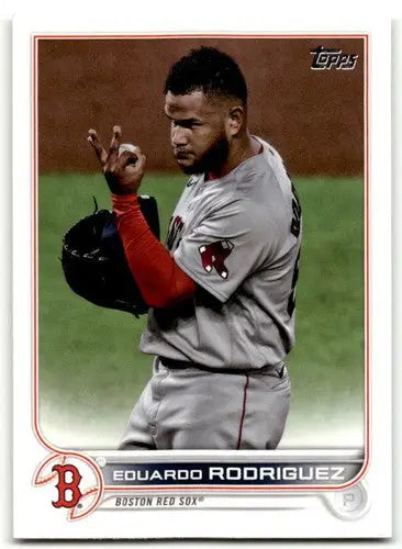 2022 Topps #192 Eduardo Rodriguez NM Near Mint Red Sox ID:42111 - Baseball Card Single
