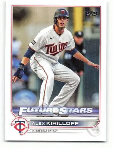 2022 Topps #197 Alex Kirilloff NM-MT Twins ID:47577 - Baseball Card Single