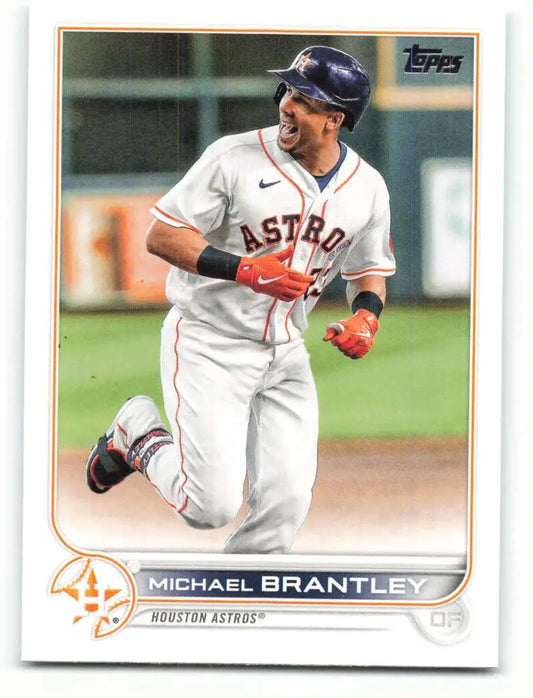 2022 Topps #199 Michael Brantley NM-MT Astros ID:41008 - Baseball Card Single