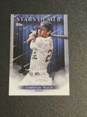 2022 Topps 1st Edition - Stars of MLB #SMLB-11 Christian Yelich - Baseball Card Single