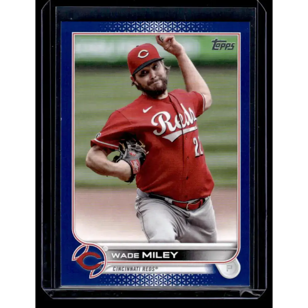 2022 Topps #203 Wade Miley NM-MT Cincinnati Reds Baseball Card - Baseball Card Single