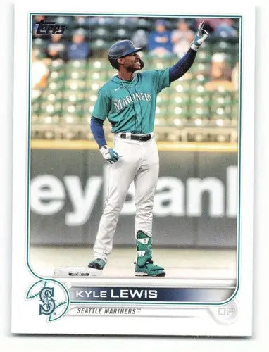 2022 Topps #206 Kyle Lewis NM-MT Mariners ID:41015 - Baseball Card Single