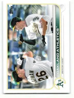 2022 Topps #210 Oakland Athletics NM-MT ID:41019 - Baseball Card Single