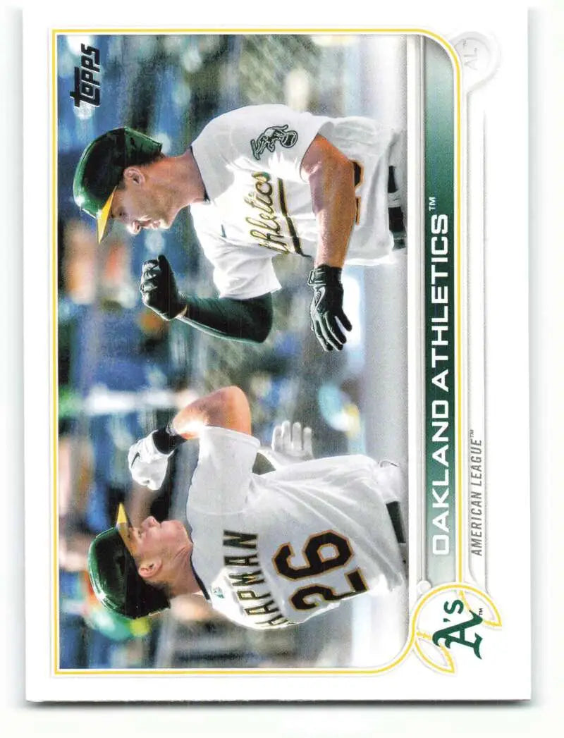 2022 Topps #210 Oakland Athletics NM-MT ID:41019 - Baseball Card Single