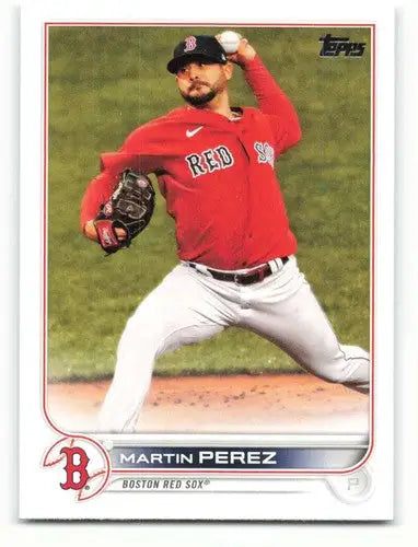 2022 Topps #212 Martin Perez NM-MT Red Sox ID:41023 - Baseball Card Single