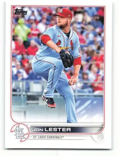 2022 Topps #213 Jon Lester NM-MT Cardinals ID:41024 - Baseball Card Single