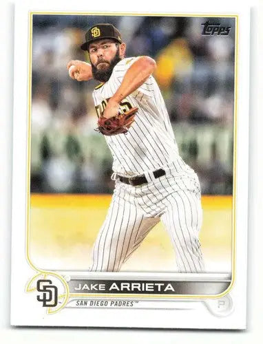2022 Topps #214 Jake Arrieta NM-MT Padres ID:42218 - Baseball Card Single
