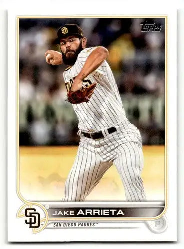 2022 Topps #214 Jake Arrieta NrMt-Mt ID:47240 - Baseball Card Single